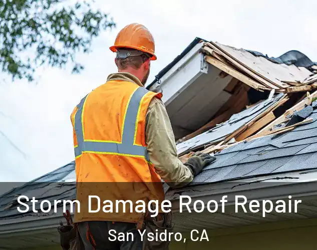  Storm Damage Roof Repair San Ysidro, CA